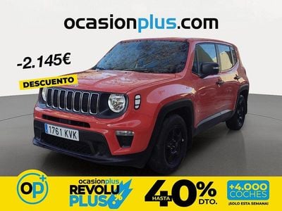 Usado Jeep Renegade Sport 120 CV (88 kW) 2019 Naranja SUV