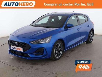 Usado Ford Focus ST-Line 125 CV (91 kW) 2023 Azul Berlina