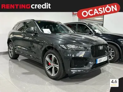 Usado Jaguar F-Pace R-Sport 300 CV (220 kW) 2018 Gris / plata SUV