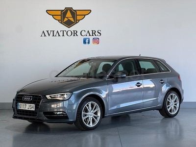 Usado Audi A3 Ambiente 110 CV (80 kW) 2016 Gris / plata Berlina