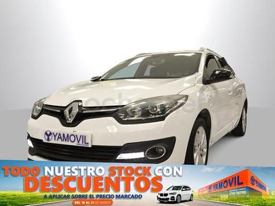 Usado Renault Mégane GrandTour LIMITED 116 CV (85 kW) 2016 Blanco Familiar