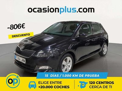 Usado Skoda Fabia Ambition 90 CV (66 kW) 2016 Negro