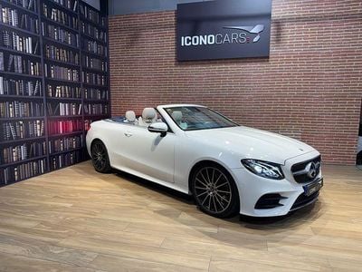 Usado Mercedes E220 194 CV (142 kW) 2018 Blanco Descapotable