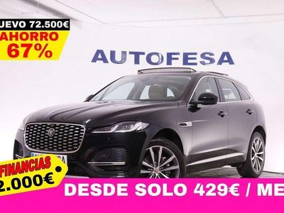 Usado Jaguar F-Pace S 204 CV (150 kW) 2021 Negro SUV