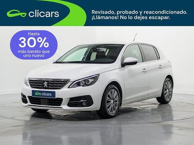 Usado Peugeot 308 Allure 130 CV (95 kW) 2021 Blanco Berlina