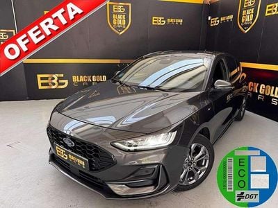 Gris Usado 2022 Ford Focus ST-Line Berlina | 14.490 € (Precio justo)