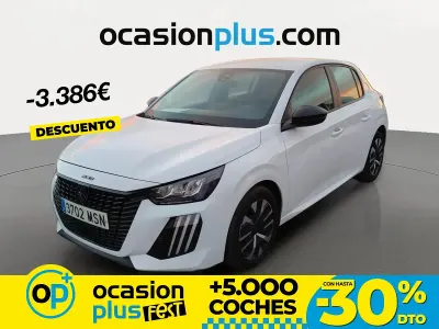 Usado Peugeot 208 Active 100 CV (73 kW) 2024 Blanco Utilitario