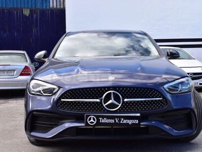 Usado Mercedes C200 163 CV (119 kW) 2024 Azul Berlina