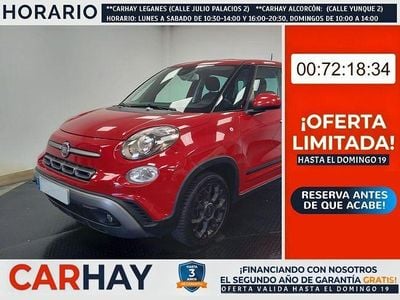Usado Fiat 500L Cross 95 CV (69 kW) 2019 Rojo Monovolumen
