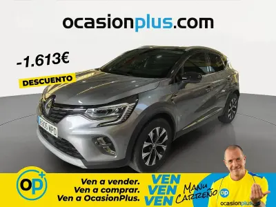 Usado Renault Captur Techno 90 CV (66 kW) 2024 Gris SUV