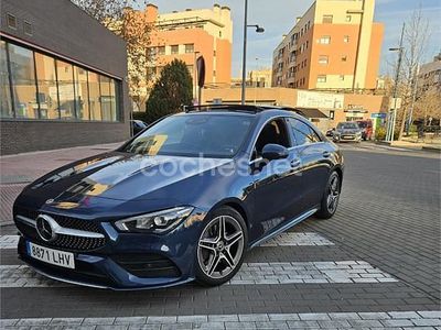 Usado Mercedes CLA200 150 CV (110 kW) 2020 Azul Berlina