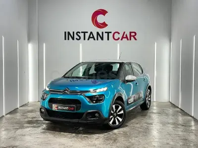 Usado Citroën C3 PureTech 83 CV (61 kW) 2022 Azul Utilitario