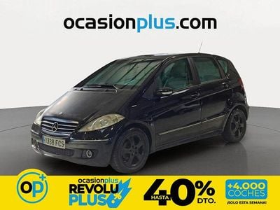 Usado Mercedes A180 Avantgarde 109 CV (80 kW) 2006 Negro Utilitario