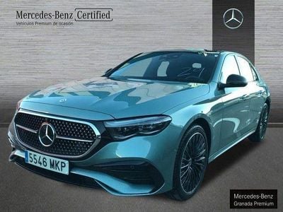 Verdesilber Usado 2023 Mercedes E220 AMG line Berlina | 65.000 € (Precio justo)