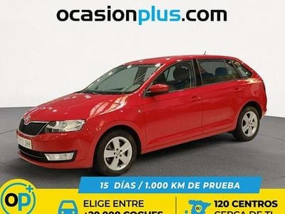 Rojo Usado 2015 Skoda Rapid Ambition Utilitario | 8450 € (Precio justo)