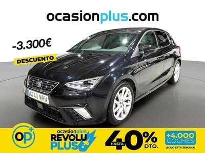 Usado Seat Ibiza FR 150 CV (110 kW) 2024 Negro Berlina