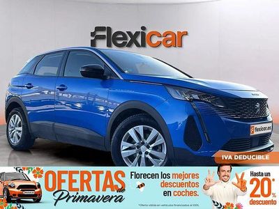 Usado Peugeot 3008 Active 130 CV (95 kW) 2022 Azul SUV