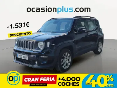 Usado Jeep Renegade Limited 130 CV (95 kW) 2023 Negro SUV