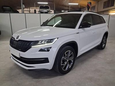 Usado Skoda Kodiaq SportLine 150 CV (110 kW) 2020 Blanco SUV