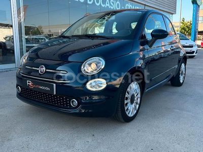 Usado Fiat 500 Lounge 69 CV (50 kW) 2018 Azul Berlina