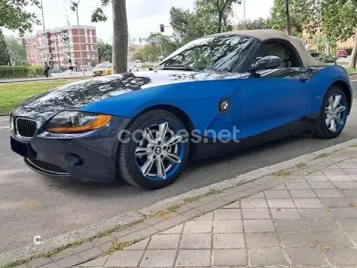Usado BMW Z4 Performance 150 CV (110 kW) 2005 Azul Descapotable