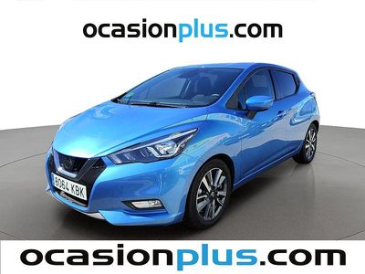 Usado Nissan Micra N-Connecta 90 CV (66 kW) 2017 Azul Utilitario