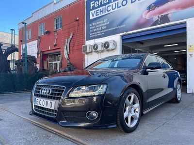 Usado Audi A5 Sportback Exclusive 170 CV (125 kW) 2010 Negro Utilitario