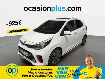 Usado Kia Picanto GT-Line 84 CV (61 kW) 2017 Blanco Utilitario