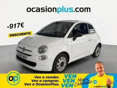 Usado Fiat 500 70 CV (51 kW) 2023 Blanco Utilitario