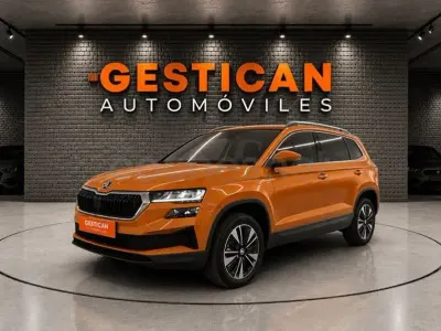 Usado Skoda Karoq Ambition 110 CV (80 kW) 2023 Naranja SUV