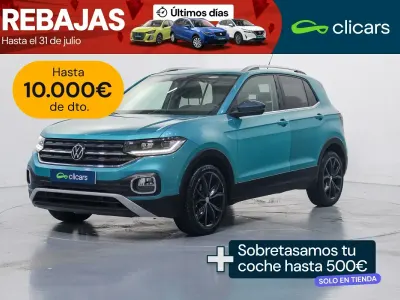 Usado VW T-Cross Sport 110 CV (80 kW) 2021 Azul SUV