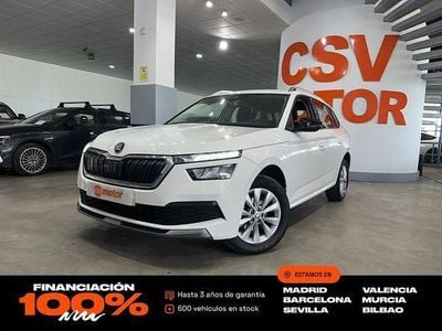 Usado Skoda Kamiq Ambition 110 CV (80 kW) 2021 Blanco SUV