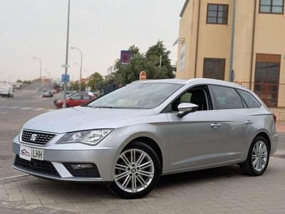 Usado Seat Leon ST XCELLENCE 131 CV (96 kW) 2020 Gris Familiar