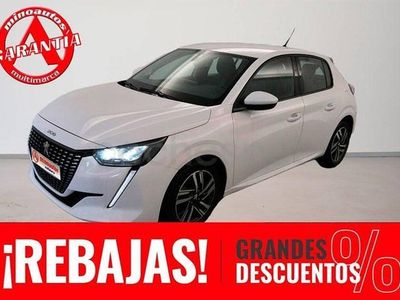 Usado Peugeot 208 Allure 102 CV (75 kW) 2020 Blanco Utilitario