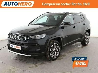 Usado Jeep Compass Limited 131 CV (96 kW) 2021 Negro SUV