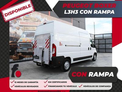 Usado Peugeot Boxer 130 CV (95 kW) 2018 Blanco Van
