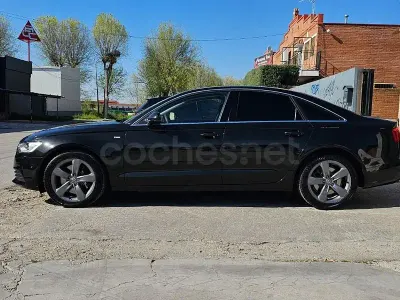 Usado Audi A6 245 CV (180 kW) 2013 Negro Berlina