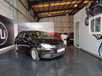 Usado Seat Ibiza Style 90 CV (66 kW) 2012 Negro Berlina
