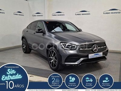 Gris / plata Usado 2021 Mercedes GLC300 Coupe | 49.990 € (Un poco caro)