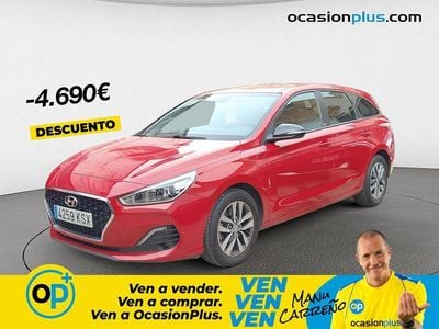 Brugt Hyundai i30 GO! 120 HK (88 kW) 2019 Rød Stationcar