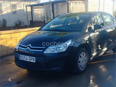 Usado Citroën C4 92 CV (67 kW) 2009 Negro Berlina
