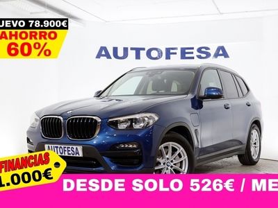 usado BMW X3 X-Drive 30e AWD 292cv Auto 5P # IVA DEDUCIBLE, NAVY, PARKTRONIC