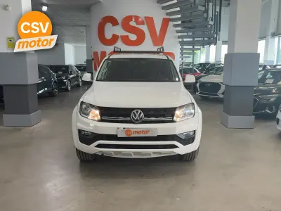 Usado VW Amarok Trendline 204 CV (150 kW) 2019 Blanco Pickup/Camioneta