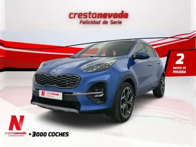 Usado Kia Sportage GT-Line 136 CV (100 kW) 2021 Azul SUV
