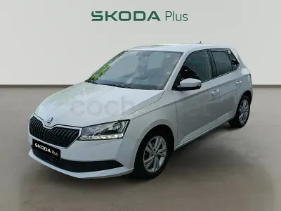Usado Skoda Fabia Ambition 95 CV (69 kW) 2021 Blanco Utilitario
