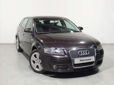 Usado Audi A3 Sportback Ambition 105 CV (77 kW) 2005 Gris Utilitario