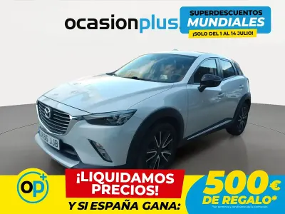 Usado Mazda CX-3 Luxury 105 CV (77 kW) 2015 Blanco SUV