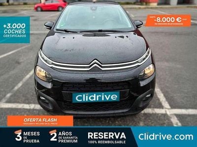 Negro Usado 2018 Citroën C3 PureTech Berlina | 5990 € (Precio justo)