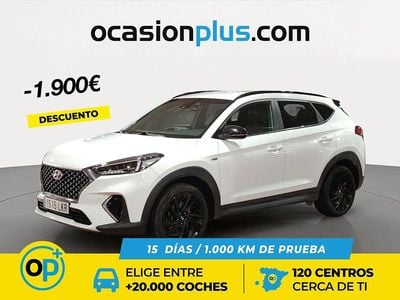 Blanco Usado 2020 Hyundai Tucson N Line SUV | 20.900 € (Precio justo)