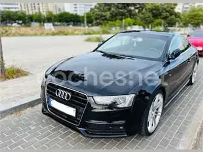 Usado Audi A5 S-Line 177 CV (130 kW) 2014 Negro Coupe